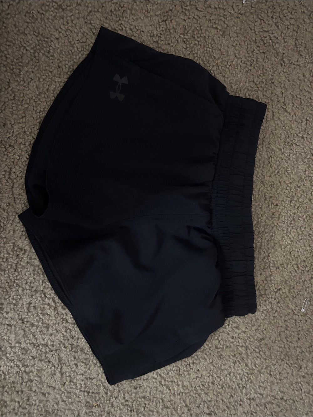 Under Armour Women's Black Performance Running Shorts